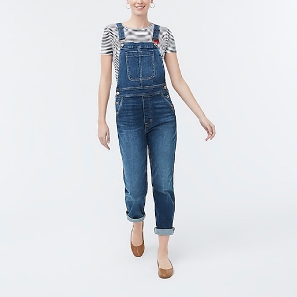 J. Crew Denim Overall In Indigo - Picture 2 of 5